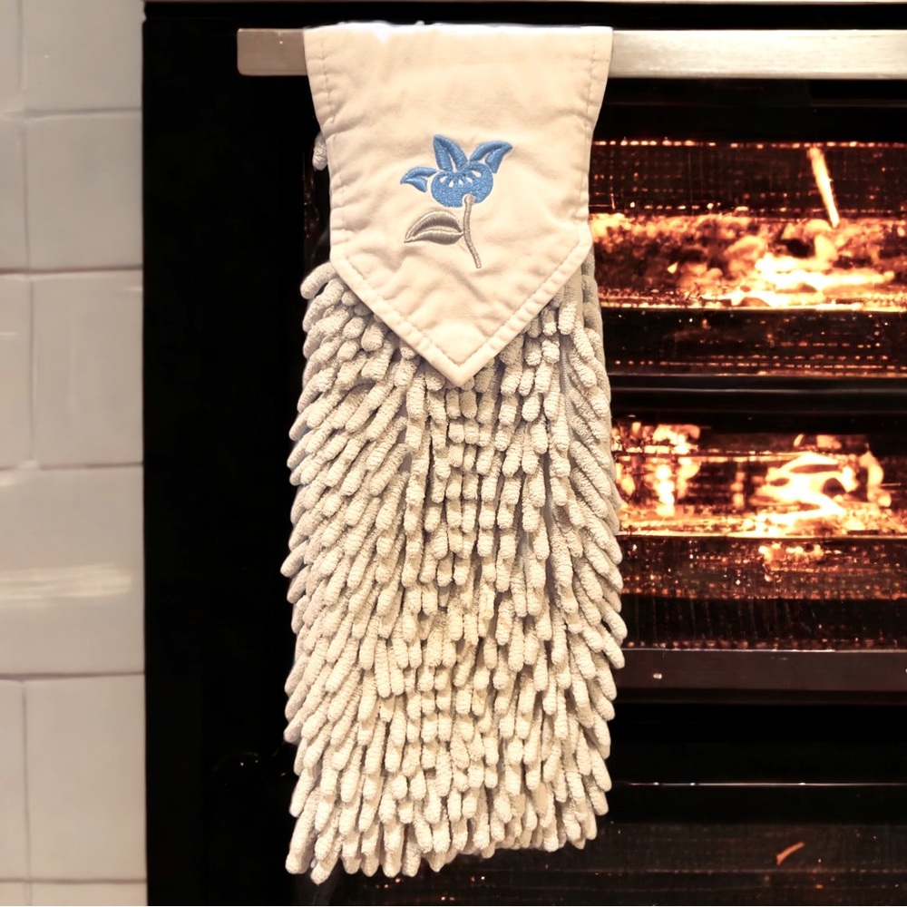 Norwex Chenille Handtowel - Flower